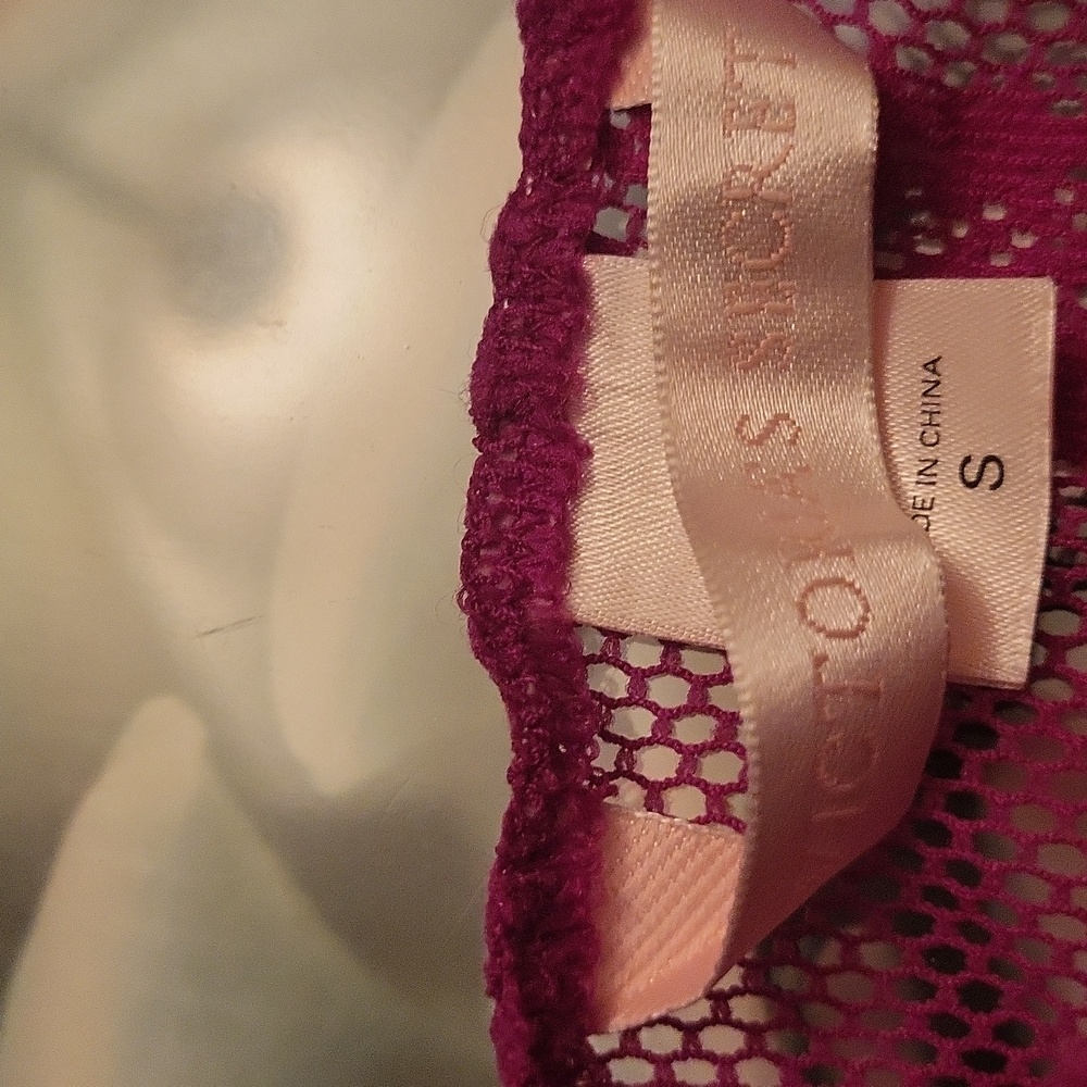 Victoria's Secret Lace Teddy Halter Top Teddy Lingerie Small - Picture 8 of 10
